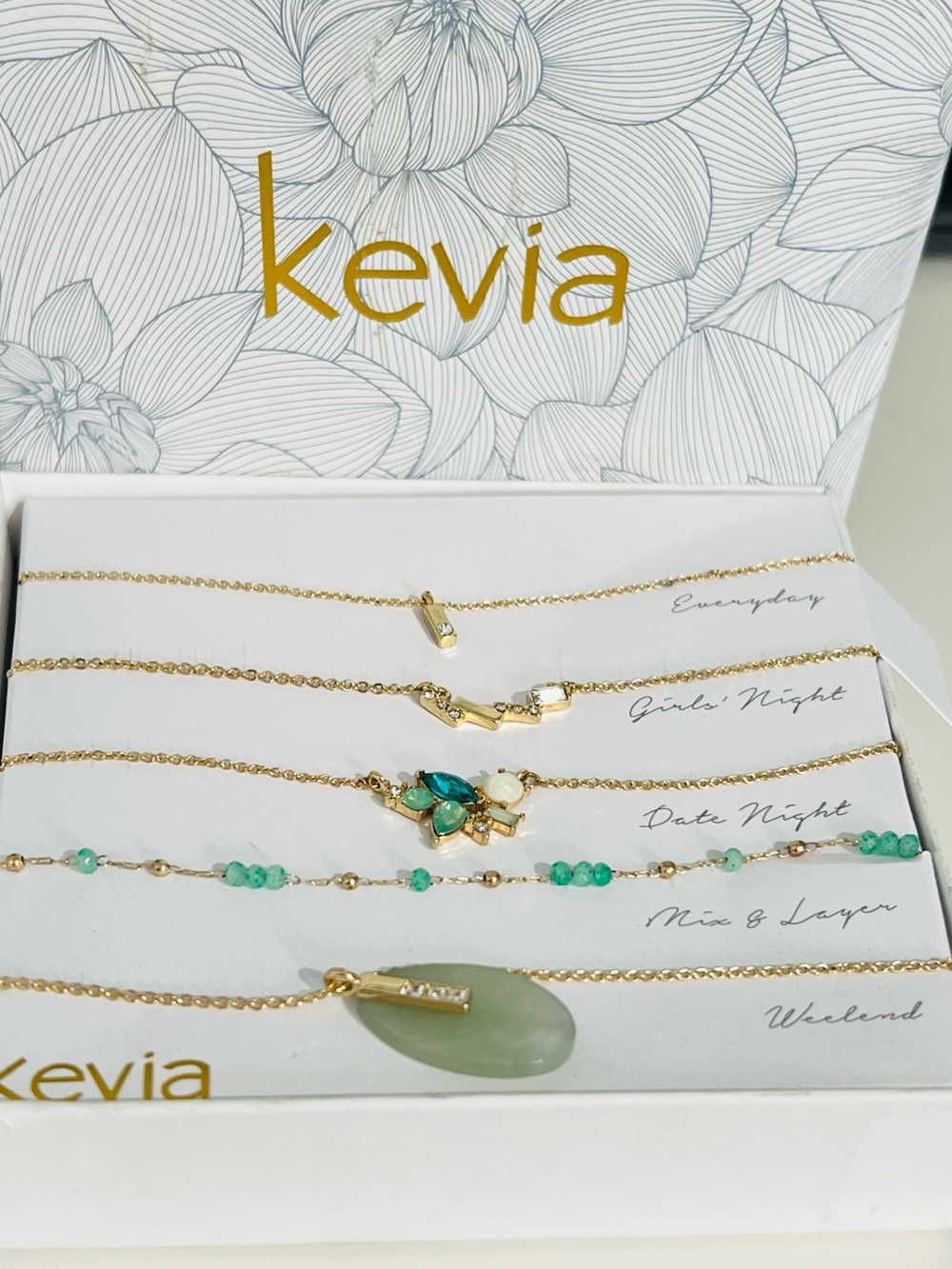 Kevia 5 piece necklace set Penelope